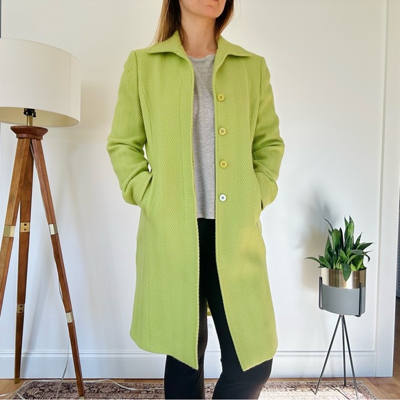 Vintage Jackets & Blazers - Isabella DeMarco Wool Trench Coat